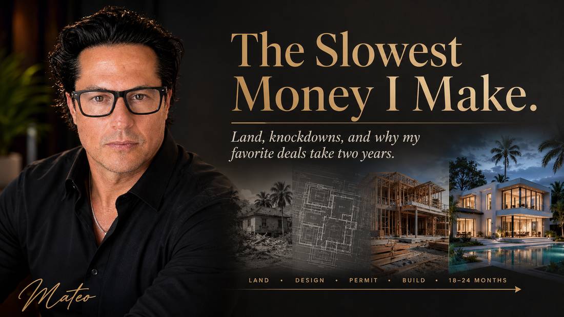 The Friday Letter: The Slowest Money I Make. Mateo Dellovo, Friday, August 14th, 2026.